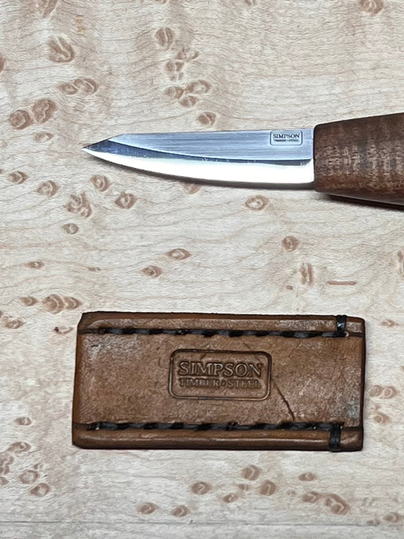 55mm Carving Blade by Simpson Timber and Steel