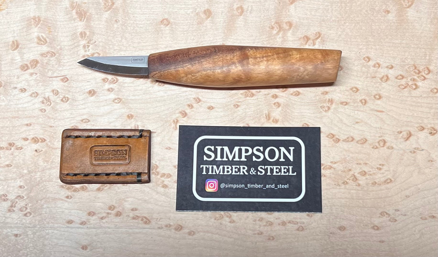 45mm Carving Blade by Simpson Timber and Steel