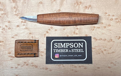 35mm Carving Blade by Simpson Timber and Steel
