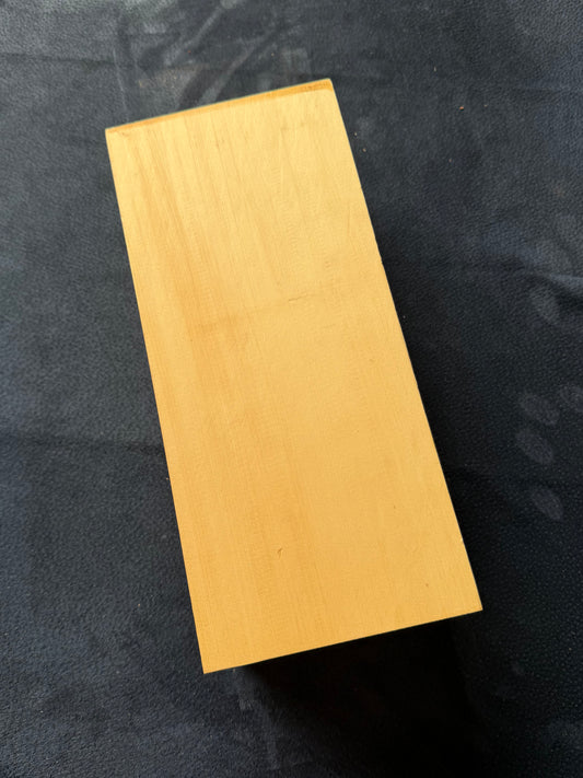 Huon Pine.  295x130x102mm