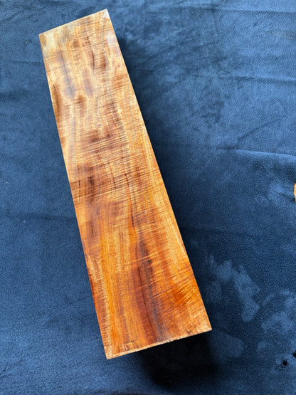 Figured Blackwood.  540x130x37mm