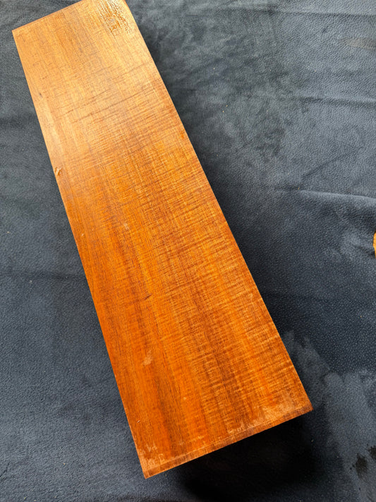 Figured Blackwood.  605x165x37mm