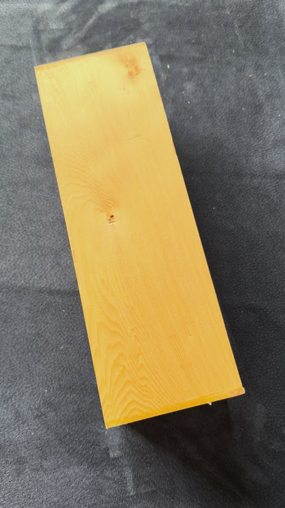 Huon Pine.  315x104x104mm