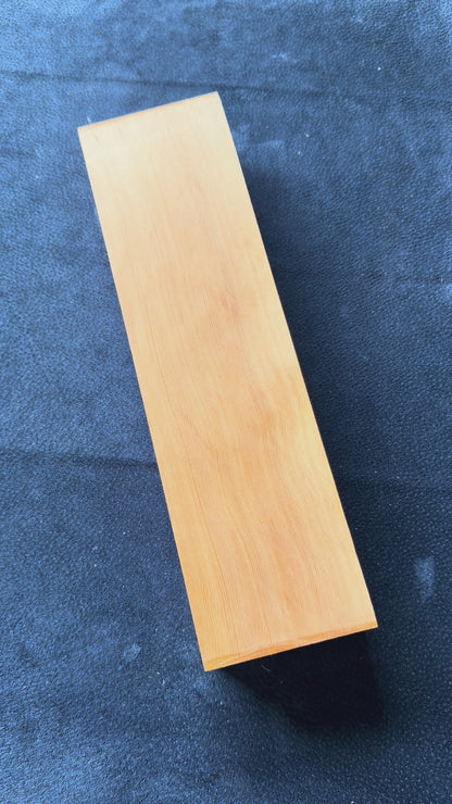 Huon Pine.  340x94x56mm