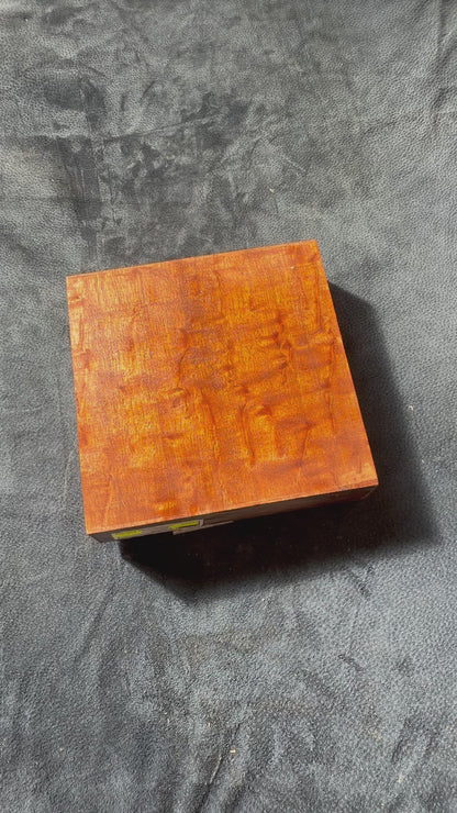 Sapele Turning Block 200x200x45mm
