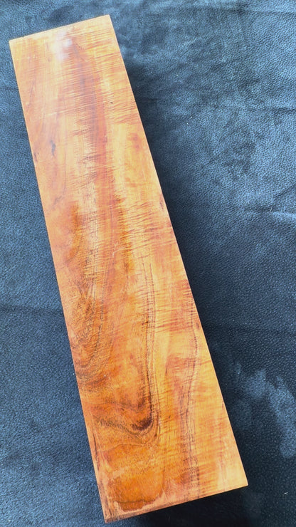 Figured Blackwood. 535x125x37mm