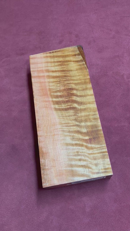 Figured Myrtle Beech 305x127x63mm