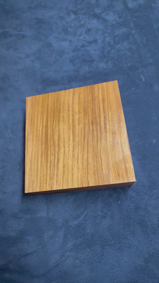 New Guinea Rosewood Turning Block 190x190x70mm