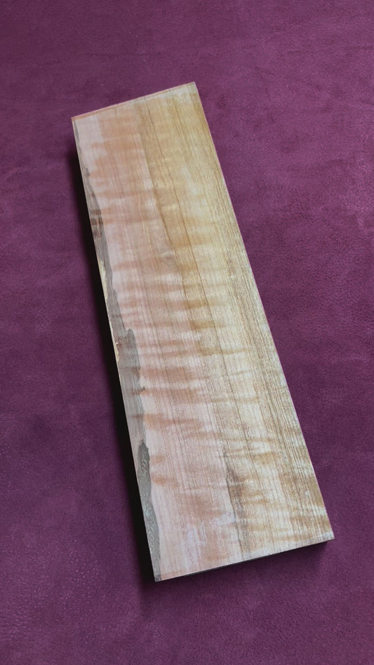 Figured Myrtle Beech 400x116x46mm